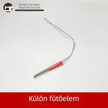 Hőmérséklet-szabályozható elektromos olló, szalagok, cipzárak és elasztikus pántok vágására; 150 W, maximális vágási kapacitás 10, feszültség 50–250 V.