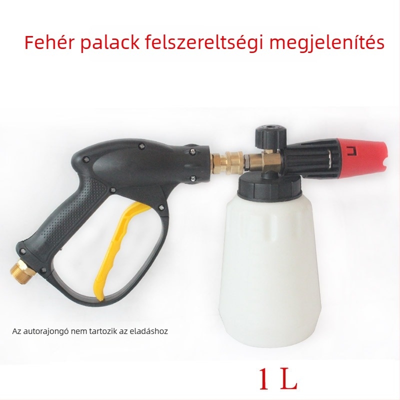 PA autómosó habtartály, állítható fan alakú sugárzással