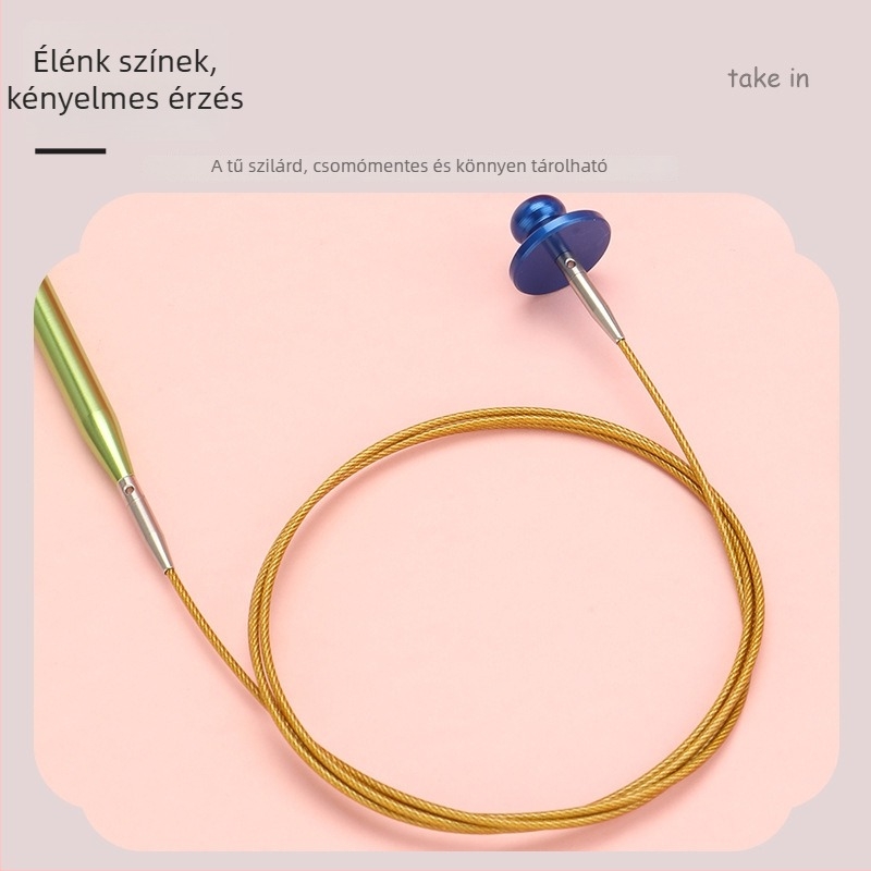 Kibomtható gyűrűs kötőtűk készlet ZA márka, modern stílus, 350 g