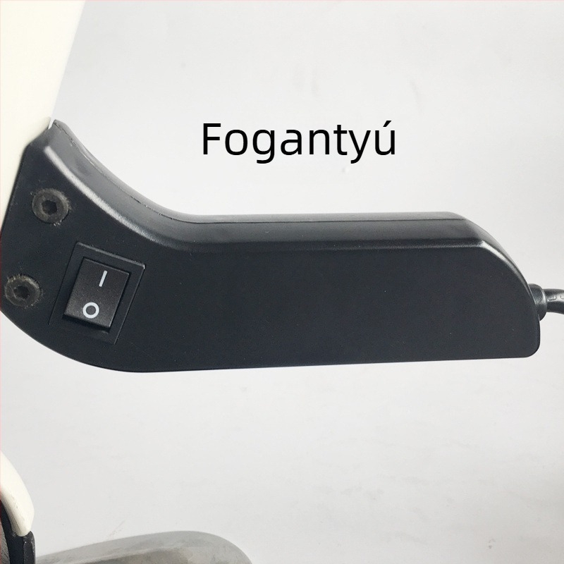 Textilvágó elektromos olló – Qikai, 220V, kézzel vezetve, körkés pengével, maximális vágóerő 30