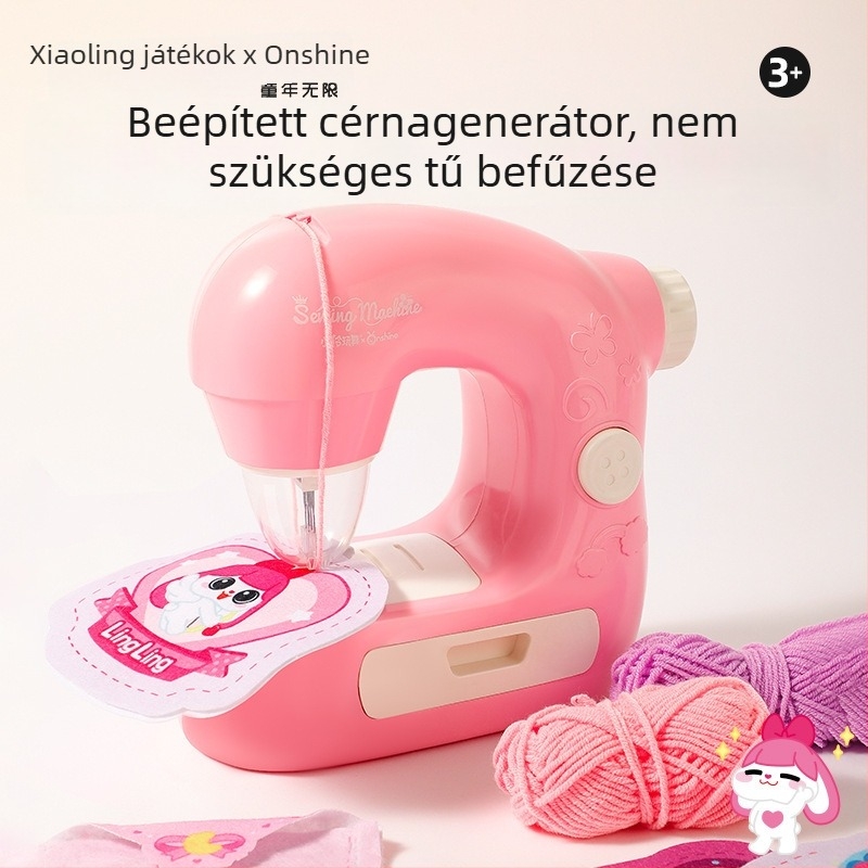 Onshine DIY varrószett lányoknak — Szimulációs játék, 4-6 évesek, műanyag