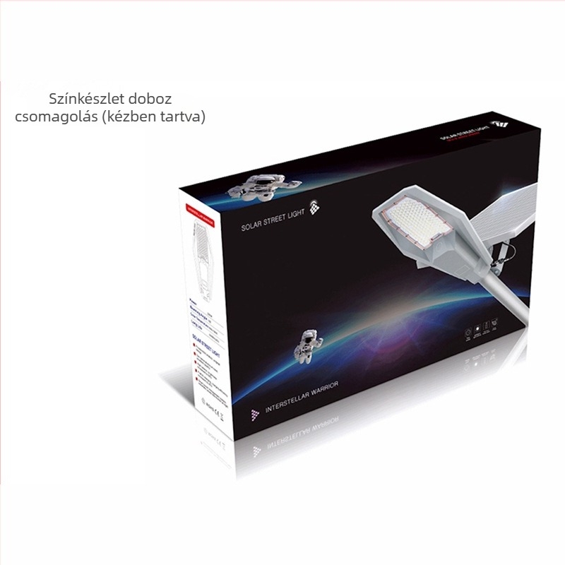 LED falikar a kertbe, kültéri, napelemes, IP65 vízálló