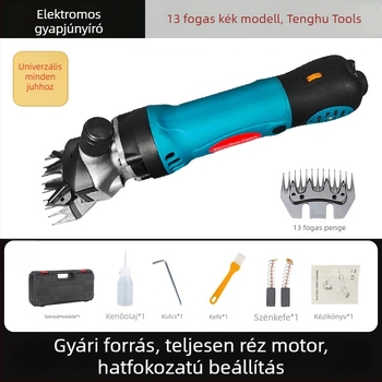 T002 Elektromos gyapjúolló, nagy teljesítmény, szabályozható sebesség
