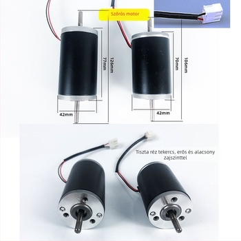 Parkolási fűtőberendezés motor ventilátor egység égéstámogató impellerrel és voluttal