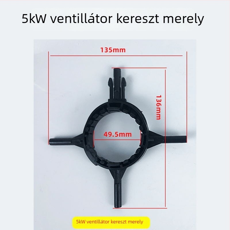 Parkolási fűtőberendezés motor ventilátor egység égéstámogató impellerrel és voluttal