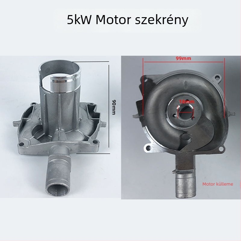 Parkolási fűtőberendezés motor ventilátor egység égéstámogató impellerrel és voluttal