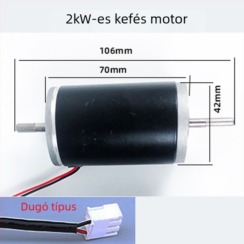 Parkolási fűtőberendezés motor ventilátor egység égéstámogató impellerrel és voluttal
