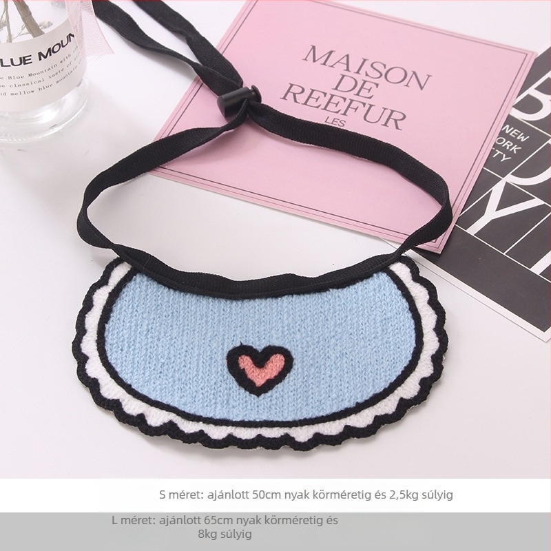 Kutyaszájnyál kendő, rajzfilmszerű stílus, négy évszak használatra, általános célú