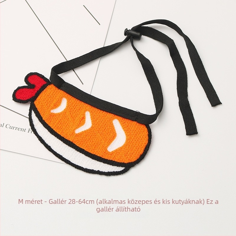 Kutyaszájnyál kendő, rajzfilmszerű stílus, négy évszak használatra, általános célú