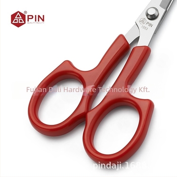 Keresztszemes hímzőolló, rozsdamentes acél, egyenes fej, PIN-1553