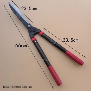 Shanzuomu kerti ollókészlet: fűnyíró olló, virágolló, sövényolló és ágvágó – magas széntartalmú acélból