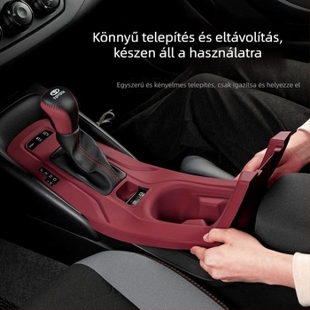 Szilikon középkonzolpad Toyota Corolla Cross, RAV4 és C-HR modellhez — váltópanel védelem