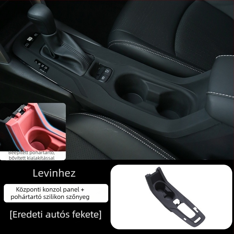 Szilikon középkonzolpad Toyota Corolla Cross, RAV4 és C-HR modellhez — váltópanel védelem