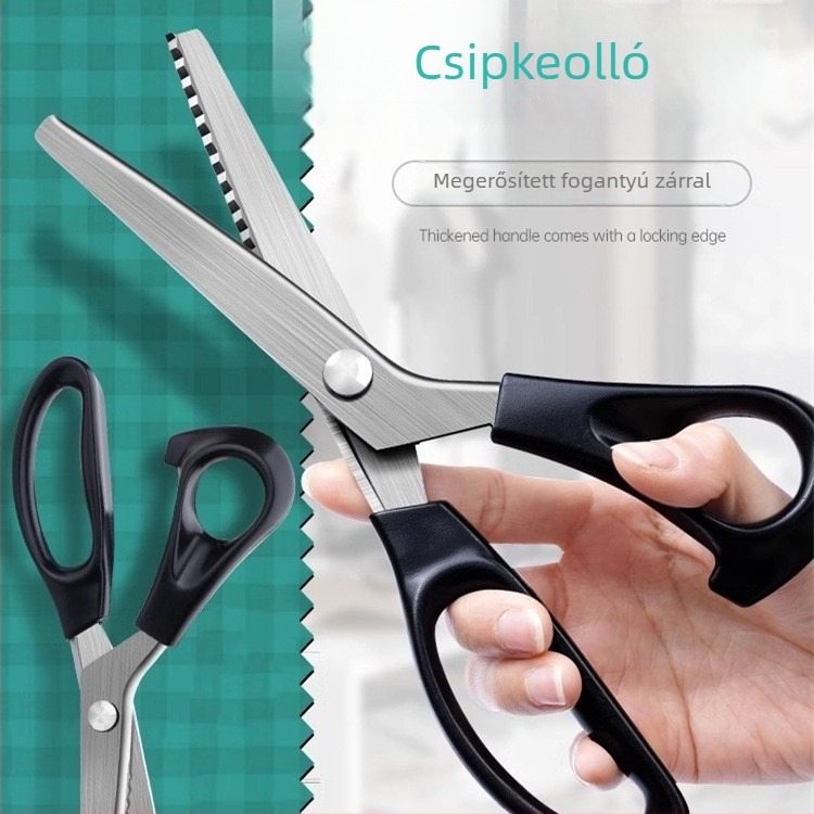 Szabóolló, ruhaszabó olló, anyagolló, testreszabható kézi varráshoz