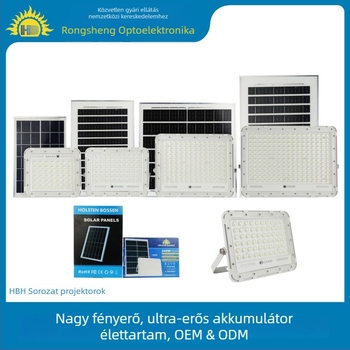 LED napelemes reflektor - IP66, 6V, H sorozat, 6-12 óra üzemidő