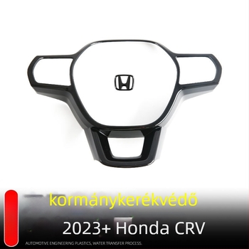 Little le wang ABS anyagú kormánykerék díszkeret logóvédő matricával Honda CR-V-hez
