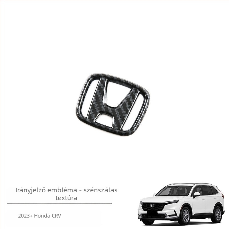 Little le wang ABS anyagú kormánykerék díszkeret logóvédő matricával Honda CR-V-hez