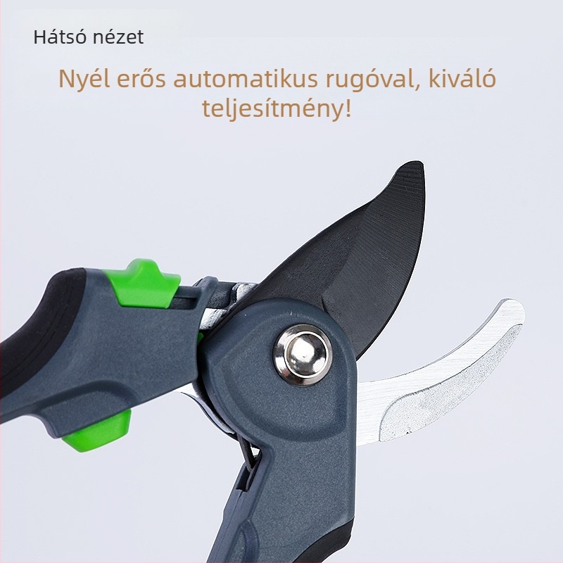 Kertészeti ollók, metszőolló, gyümölcs szedő olló, bonsai olló ferde markolattal