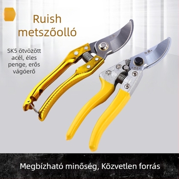 Ruishi kerti metszőolló – többfunkciós, energiatakarékos metsző eszköz gyümölcsfákhoz és kerthez
