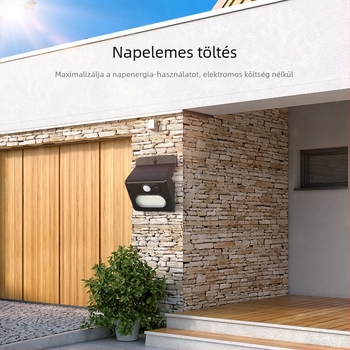 Napelemes falikar mozgásérzékelővel (1W, LED 5050, 3V, IP44)