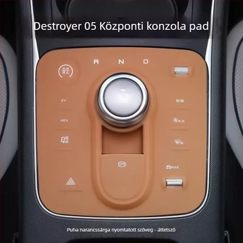 BYD Destroyer 05 központi konzol szilikon pad – belső autómodifikációs kiegészítő, szilikon anyag