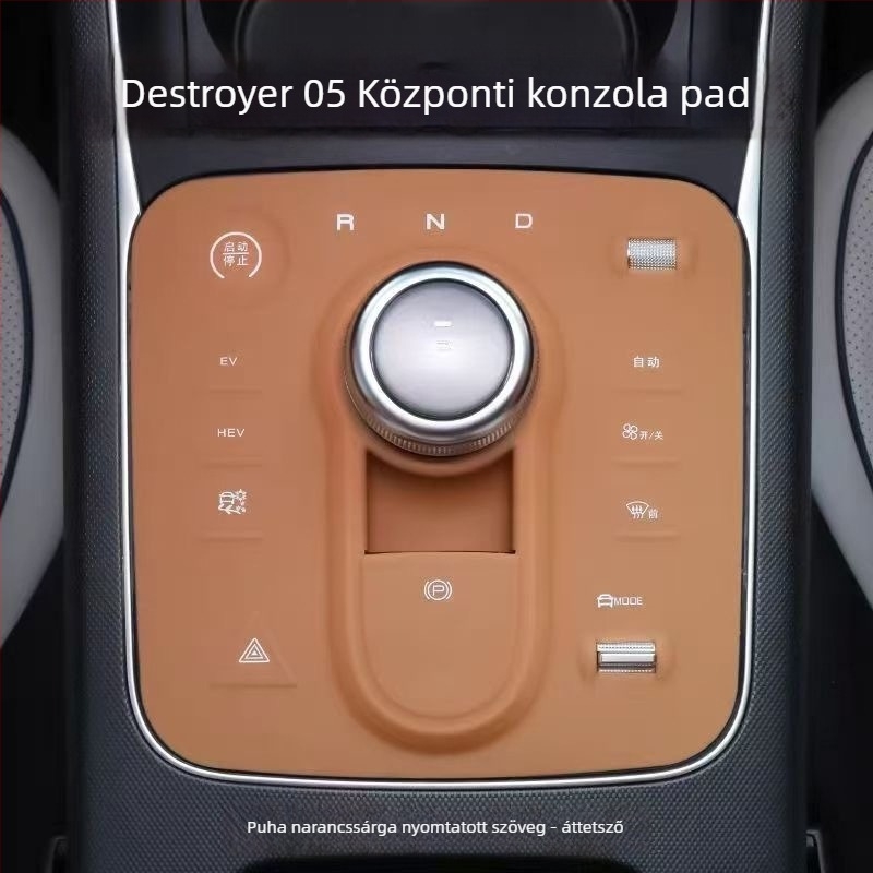 BYD Destroyer 05 központi konzol szilikon pad – belső autómodifikációs kiegészítő, szilikon anyag