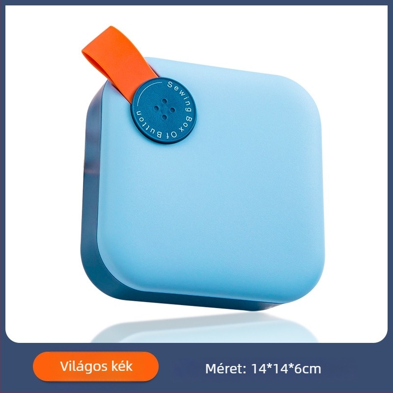 AuZaRox/Osalo Varró doboz készlet – multifunkcionális, hordozható varró doboz kézi varráshoz, 48 db, 250 g