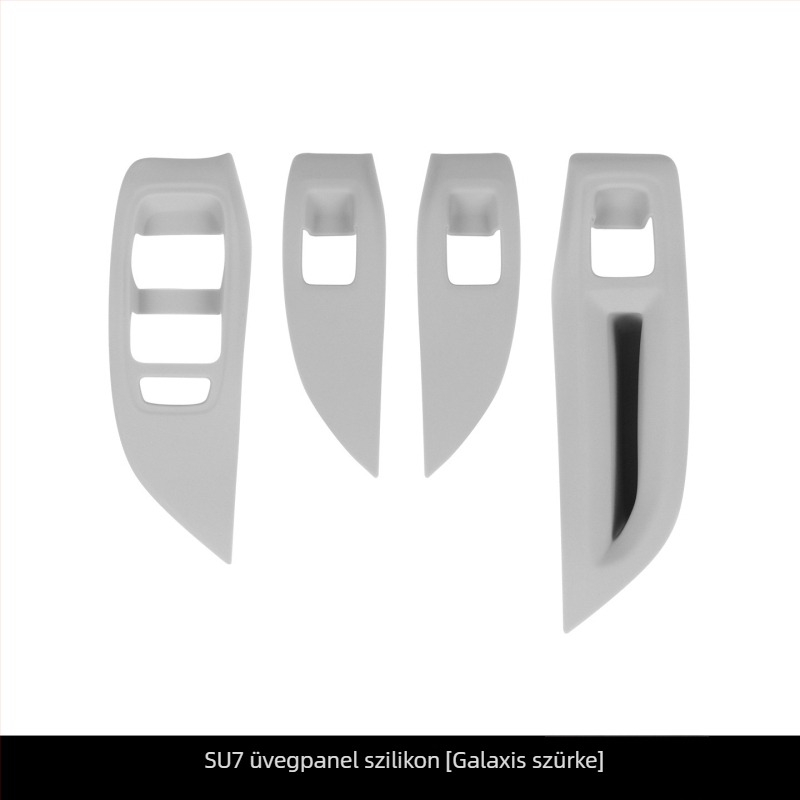 Xiaomi SU7 ablakemelő panelhez szilikon pad, ajtókapcsoló gomb, autó belső matrica