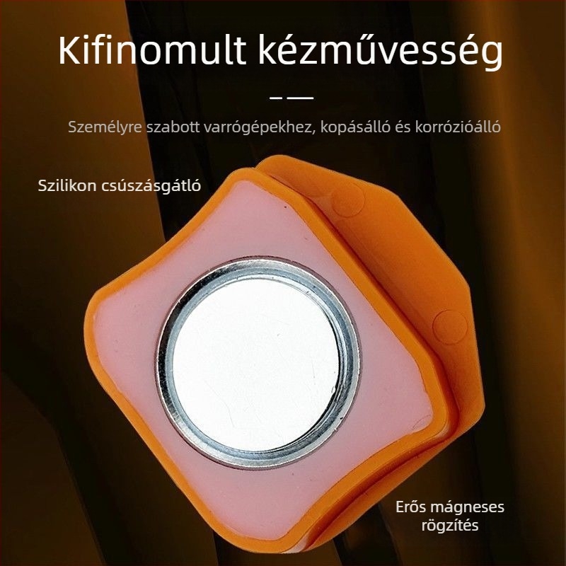 Mágneses élvédő vezető textilhez skálával – Varrógéphez, többfunkciós lokátor