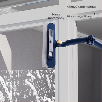 Kézi üvegtisztító eszköz – egyoldalas törlőfelület, műanyag, autóhasználatra