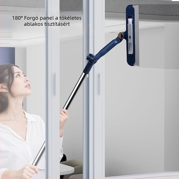 Kézi üvegtisztító eszköz – egyoldalas törlőfelület, műanyag, autóhasználatra