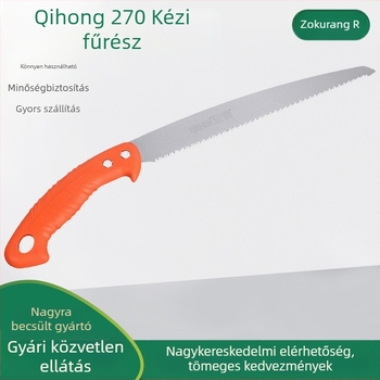 Qihong SK5 acél kerti metszőfűrész gumírozott fogantyúval gyümölcsfákhoz
