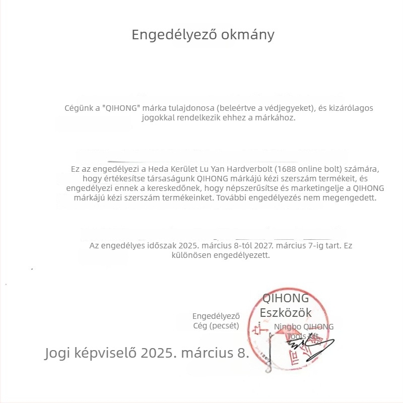 Qihong 270 kézi fűrész SK5 acél, gumírozott markolat, kerti metszéshez gyümölcsfákhoz