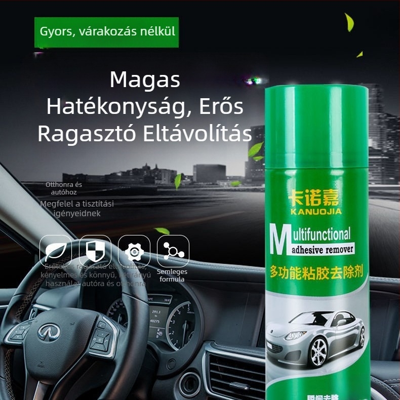 Autó belső és külső dekorációhoz készült ragasztó eltávolító tisztító, 450 g, 450 ml, Márka: Egyéb