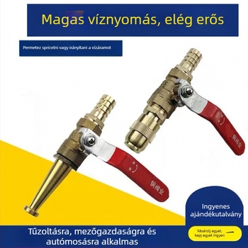 Nagy nyomású vízpisztoly sertésólak és farmok tisztítására — réztestű, multifunkcionális a sertés- és autómosáshoz