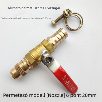 Nagy nyomású vízpisztoly sertésólak és farmok tisztítására — réztestű, multifunkcionális a sertés- és autómosáshoz