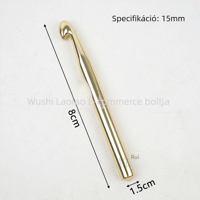 Alumínium-oxid horgolótűk pulóverekhez, Rui, 1000 darabos doboz