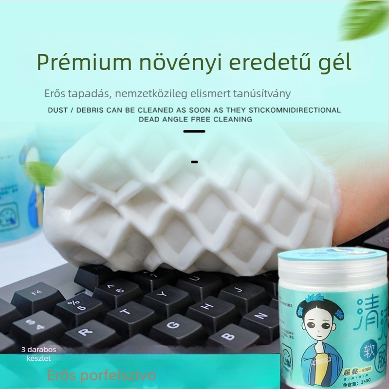 Ragasztó tisztító gyurma az autó belső részéhez – por eltávolítása a résekből és a sarkokból