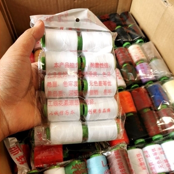 Színes varrócérna kézi és gépi varráshoz, kis tekercsek