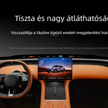 HUD védőfedél Xiaomi Yu7 Sky Screenhez – belső védelem és porvédő takaró