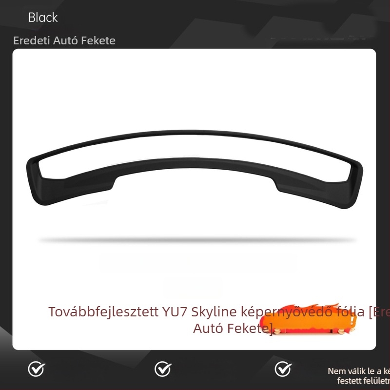 HUD védőfedél Xiaomi Yu7 Sky Screenhez – belső védelem és porvédő takaró