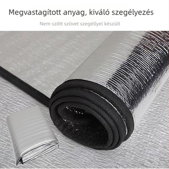 Szabadban használható, megvastagított hexagonális nedvességálló alvó matrac alumíniumfóliával, összecsukható kempinghez