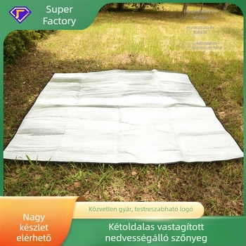 Kétoldalas sátor alátét alumínium fóliával, nedvességálló, Century Glacier, EVA alumínium fólia, súly 300 g
