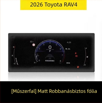 26 Toyota RAV4 központi navigációs kijelzőjéhez tartozó védőfólia