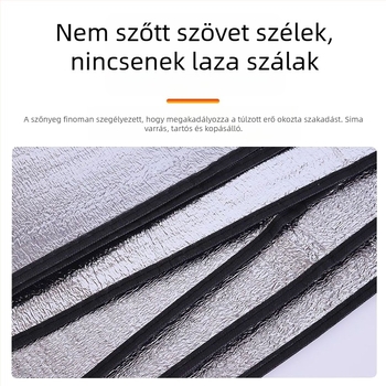 Hexagonális kemping matrac nedvességálló, 3 m hosszú, összecsukható, kétoldalas alumíniumfóliával, sátorhoz és piknikhez