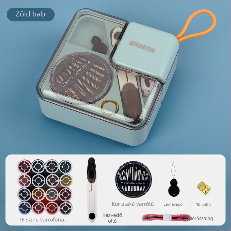 Hordozható varrókészlet - sokoldalú, könnyű luxus; Hangpai fabric márka; Zhejiang eredet; 273 g