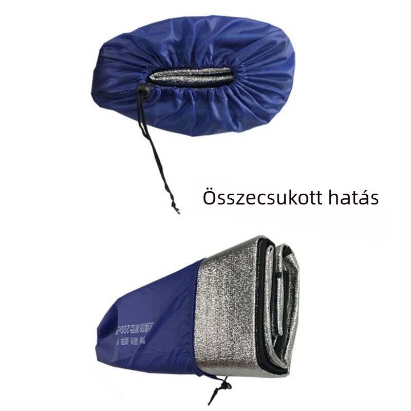 Pearl Cotton és alumínium fóliás nedvességvédő pad kempingezéshez, kültéri használatra, csúszásmentes