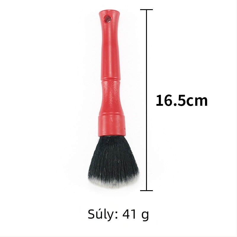 Autó részletező ecset, puha sörtéjű, belső tisztításra, Nylon anyag, Magic Star márka, DT modell