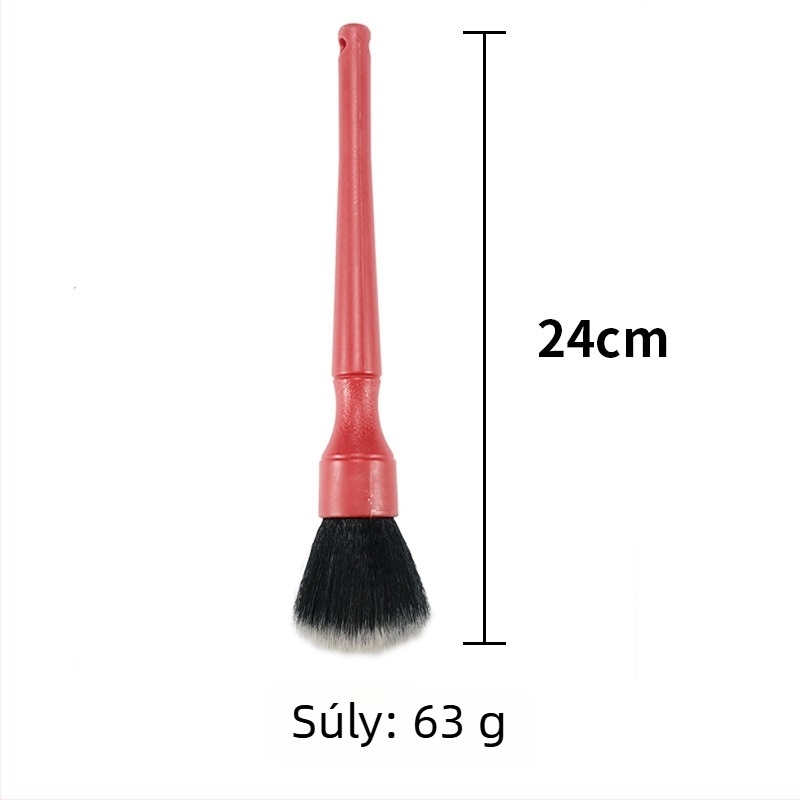 Autó részletező ecset, puha sörtéjű, belső tisztításra, Nylon anyag, Magic Star márka, DT modell