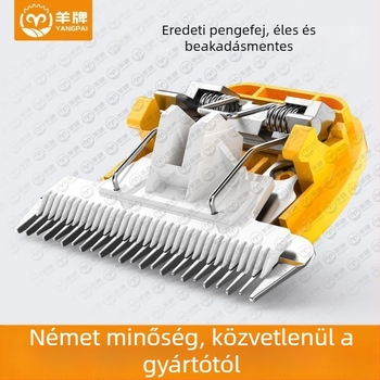 Sheep Brand elektromos nyíró kerámiapengével, 25 fogú univerzális fej gyapjú- és kecske nyírásához